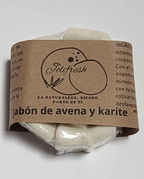 Jabón de avena y karité