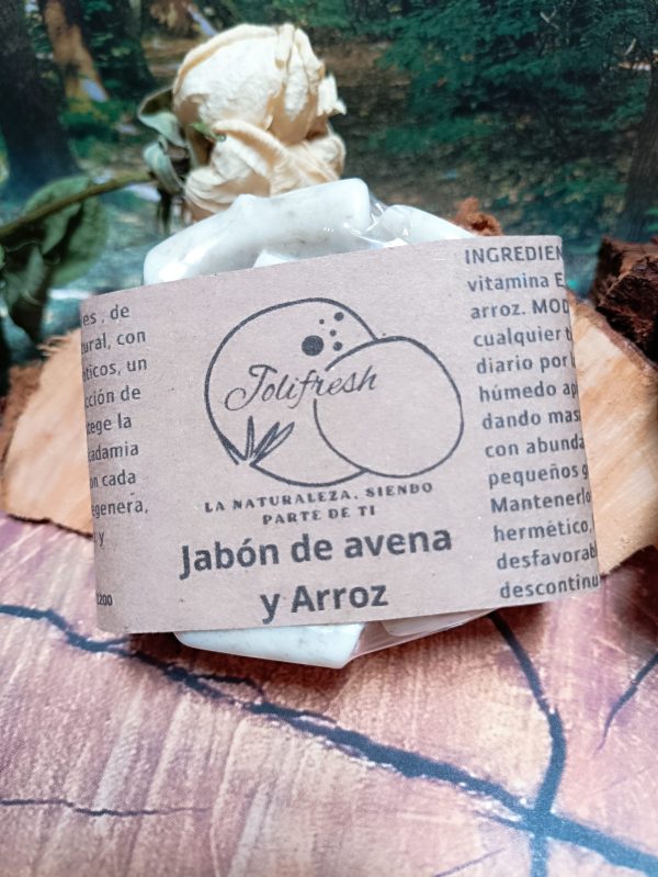 Jabón de Avena y arroz
