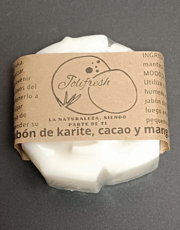 Jabón de karité, cacao y mango