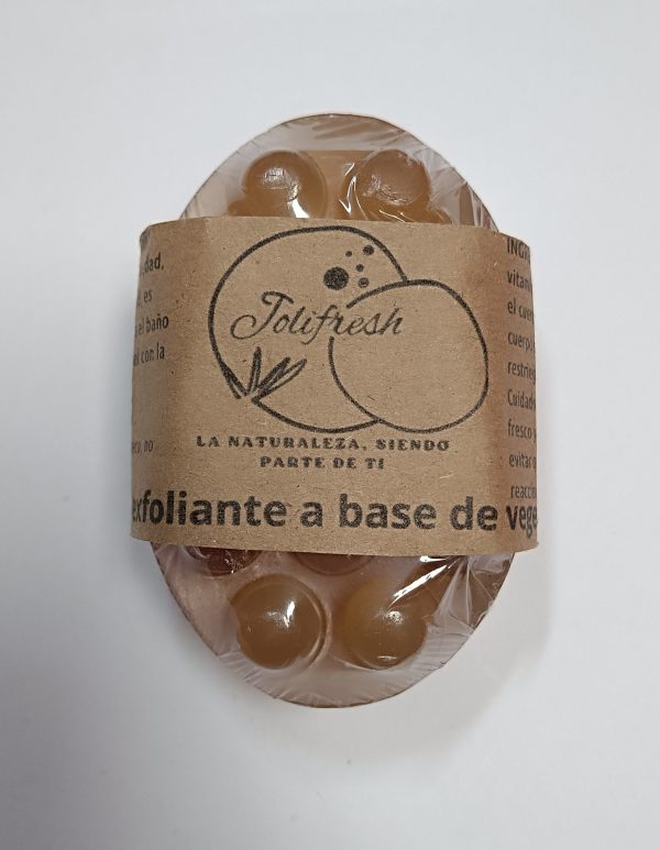 Jabón Exfoliante corporal, a base de vegetales